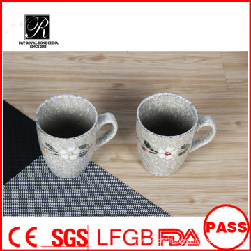 flower design ceramic coffee mug,hot sale ceramic milk mug,ceramic mug factory